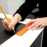 BAZIC 12" (30cm) Ruler w/ Handle Grip, pack of 24