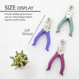 BAZIC Premium Single Hole Paper Punch w/ Cushion Grip, pack of 24