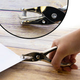 BAZIC Single Hole Paper Punch, pack of 24