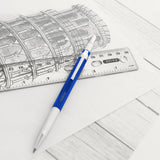 BAZIC 12" (30cm) Clear Ruler, pack of 24