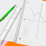 BAZIC 12" (30cm) Clear Ruler, pack of 24