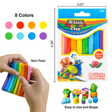 BAZIC 4.8 oz (136g) 8 Primary Color Modeling Clay Sticks, pack of 24