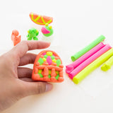 BAZIC 4.8 oz (136g) 4 Fluorescent Color Modeling Clay Sticks, pack of 24