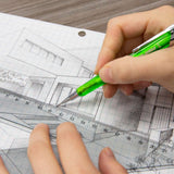BAZIC 4-Piece Geometry Ruler Combination Sets, pack of 24