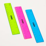BAZIC 6" (15cm) Plastic Ruler (3/Pack), pack of 24