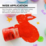 BAZIC 2 oz (56.6g) Primary Color Glitter Shaker, pack of 12