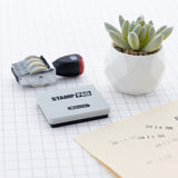 BAZIC Date Stamp and Ink Pad (Black Ink) (1-EACH)