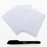 BAZIC 2 3/4" X 1" White Multipurpose Label (128/Pack), pack of 24