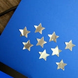 BAZIC Assorted Color Foil Star Label (660/Pack), pack of 24