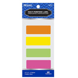 BAZIC 2 3/4" X 1" Fluorescent Multipurpose Label (60/Pack), pack of 24