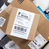 BAZIC 8.5" X 5.5" Shipping Labels (20/Pack), pack of 24