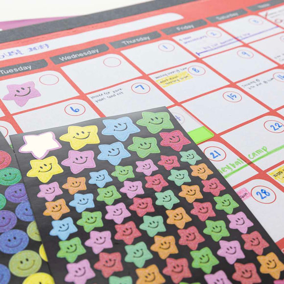 BAZIC Glitter Reward Sticker (144/Pack), pack of 24