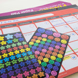 BAZIC Holographic Reward Sticker (144/Pack), pack of 24
