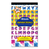 BAZIC Alphabet Sticker Book, pack of 24