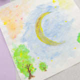 BAZIC 8 Ct. Semi Moist Watercolor w/ Brush, pack of 24