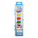 BAZIC 8 Ct. Semi Moist Watercolor w/ Brush, pack of 24
