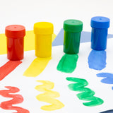 BAZIC Poster Paint w/ Brush 4.5oz/133ml, 6 Color Non-Toxic Paint, 24-Packs