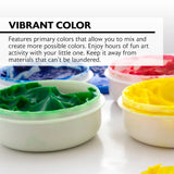 BAZIC 1.35 FL OZ (40 mL) 4 Color Fingerpaint, pack of 24