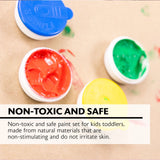 BAZIC 1.35 FL OZ (40 mL) 4 Color Fingerpaint, pack of 24