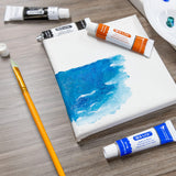 BAZIC 0.4 FL OZ (12 mL) 12 Colors Acrylic Paint, pack of 12