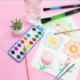 BAZIC Asst. Size Kid's Paint Brush Set (9/Pack), pack of 24