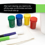 BAZIC Jumbo Kid's Paint Brush Set (4/Pack), pack of 24