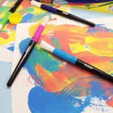 BAZIC Jumbo Kid's Paint Brush Set (4/Pack), pack of 24