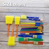 BAZIC 18-pieces Assorted Artist Paint Brush, pack of 12