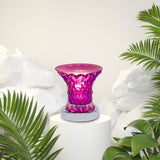 Aromar Touch Electric Oil Burner - Glass Maze Purple (77607)