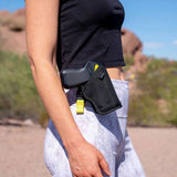 TASER Pulse 2 Self-Defense Kit - Includes 2 Cartridges, 1 Soft Carry Sleeve, 1 Conductive Practice Target, Carry Case - Protect The Life That You Built