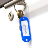 BAZIC Key Tag with Label Window (8/Pack), pack of 24