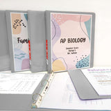BAZIC 1" Grey 3-Ring View Binder w/ 2-Pockets, 4121 (Case of 12)