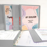 BAZIC 1.5" Grey 3-Ring View Binder w/ 2-Pockets (12-PACK)