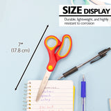 BAZIC 7" Classic Grip Stainless Steel Scissor, pack of 24
