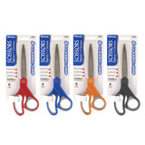 BAZIC 8" Classic Grip Stainless Steel Scissors, pack of 24