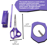BAZIC 7" Classic Stainless Steel Scissors, pack of 24