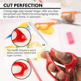BAZIC 8" Classic Stainless Steel Scissors, pack of 24