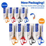 BAZIC 8" Classic Stainless Steel Scissors, pack of 24