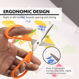 BAZIC 8" Double Thumb Stainless Steel Scissors, pack of 24