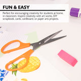 BAZIC 8" Double Thumb Stainless Steel Scissors, pack of 24