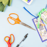 BAZIC 8" Double Thumb Stainless Steel Scissors, pack of 24