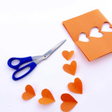 BAZIC 8" Classic Bent Handle Stainless Steel Scissors, pack of 24