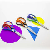 BAZIC 8" Duo Grip Stainless Steel Scissors, pack of 24