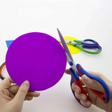 BAZIC 8" Duo Grip Stainless Steel Scissors, pack of 24