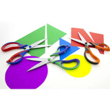 BAZIC 8" Duo Grip Stainless Steel Scissors, pack of 24