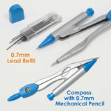 BAZIC Bright Color 9 Pcs. Math Tool Sets, pack of 24