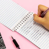 BAZIC 50 Ct. 3" X 5" Top Bound Spiral Memo Books (4/Pack), pack of 24