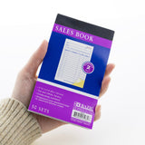BAZIC 50 Sets 3 11/32" x 5 5/8" 2-Part Carbonless General Purpose Sales Book, pack of 24