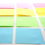 BAZIC 50 Ct. 3" X 3" Stick On Notes (4/Pack), pack of 24