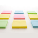 BAZIC 50 Ct. 3" X 3" Stick On Notes (4/Pack), pack of 24